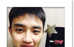 경수 연기돌 1위 상받았다~ 인터뷰랑 인증샷