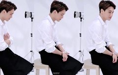 초코뱅크 메이킹 종인이 분할컷