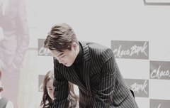 어제 초코뱅크 제작발표회 종인이 고화질