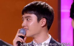 경수가 노래를 좋아하는 게 보여서