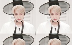 v앱 귀여운 종인이 캡쳐