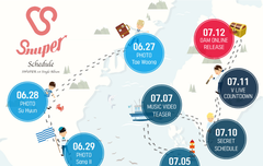 스누퍼(SNUPER) 1st Single Album 'COMPASS(나침반)' [너=천국] 7월컴백!!!!