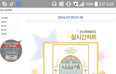 신나라 예판 1위