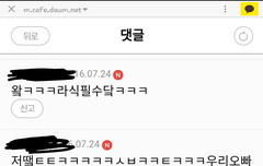 산들 성형설 댓글