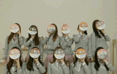 [움짤] 먹방투표 후반전 움짤/배경화면 떳네요!