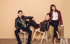 [매거진M ] 형' 조정석·도경수·박신혜의 커버 촬영