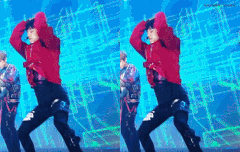 러키원에 이런 안무가 있었나?