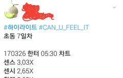 오늘 마지막날 5:30기준 초동