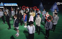 순위발표식때 애들 시선이래ㅜㅜ