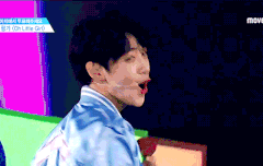 네 안녕하세요↗저는 위에화연습생