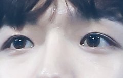 파카 눈꼬리 진짜