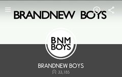 브랜뉴보이즈 브이앱 팔로우