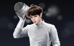 펜싱하는 박지훈