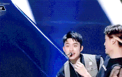 파워 무대 때 엑소 디오 경수 까꿍타임 기다리게 된다