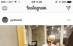 요섭이 금발 세상 좋다..