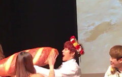 빵미니 빵먹는 영상