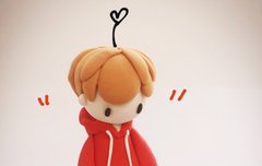 클레이로 만든 영민이