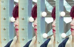 아침부터 보는 우지니 속눈썹과 콧대