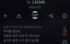 방탄 134340 가사 뭐가 맞는건가요?