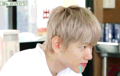 [31화] 사다리는 처음이지? 한방을 노린다 백현 gif 2