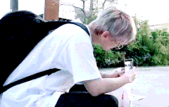 [35화] 기념품부터 붕어빵 쇼핑 백현 gif