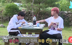 남준이 캠핑카못타고 곡쓴거 뭔지아는이삐??