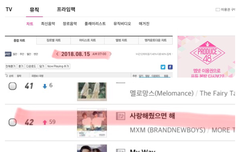 이대휘 피디님 신곡 아침 엠넷차트