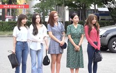 레드벨벳 비하인드 뮤직뱅크 출근떳다 하트가자