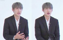 이렇게 입벌리고 있을때 우진인 보호본능 일으켜