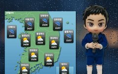 기상청앵커가 된 시우민!? ㅋㅋㅋㅋ