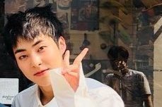 엠엘비촬영중 시우민!