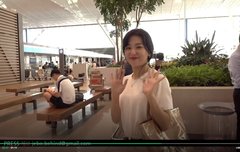 비하인드 슬기 오늘 공항출국 존예 하트고고~~