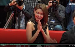 수영 부산국제영화제 레드카펫 존예 하트주자