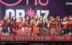 비하인드 아이즈원 컬러라이즈 첫 데뷔 쇼케 하트주자