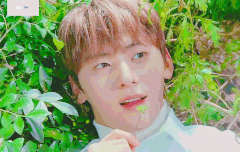 플레시아 촬영현장 gif