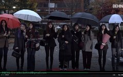 비하인드 트와이스 뮤뱅출근 사나 이쁘다