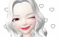 이모지로 사진찍는것도 이쁘당