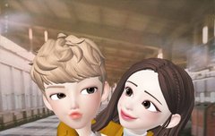 잘생긴 제페토랑 사진 찍는 거 넘 재밌다