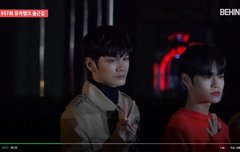 비하인드 옹성우 뮤뱅출근 줌 잘생겼다