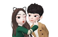 제페토커플사진찌금ㅎㅎ