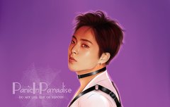 당장 앨범자켓으로 써도 될 정도의 고퀄 시우민 팬아트