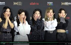 레드벨벳 KPMA 레드카펫 뜸... 또 이쁘구나~
