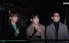B1A4 뮤뱅출근 1221 방가~~