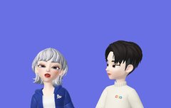 제페토 자랑 부계인데 예쁘지 않냐