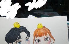 드디어 제페토 그리기 완성해땅!!!!!