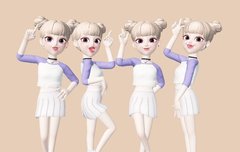 흰테니스스커트 팟구한다 1/9999