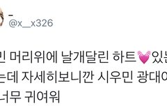 칠레 전광판이 도와준 시우민이라고