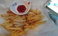 나 어제 감자튀김 만들었땅