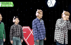 보여줄게 엑소 멤버형과 동기화한 카이 종인 움짤