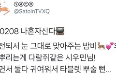 선배돌팬들까지 시우민 보고